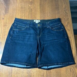 Democracy Ab Solution Indigo (Dark Blue) Size 16W Shorts